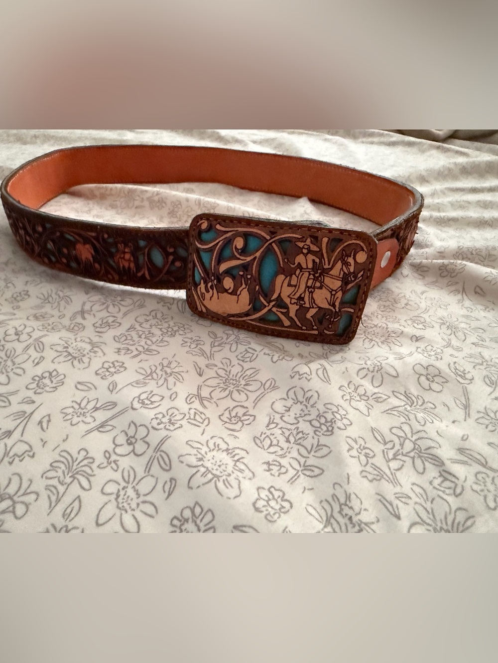 Boy cowboy leather Belt